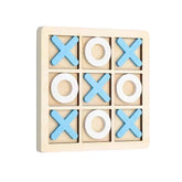Kids Puzzle Wooden Chess Game, Montessori Chess Board Game Interaction Training, Early Educational Brain Learing Puzzles Toys